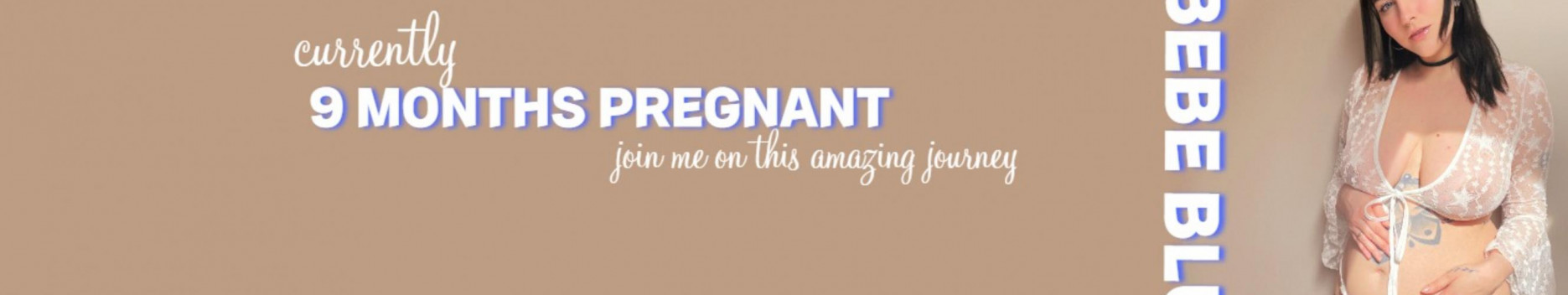 Background Bebe Blu | PREGNANT HOTTIE