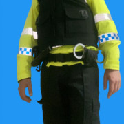 The lad in the uniform