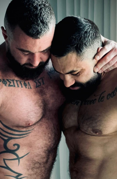 Matt and Asen Musclebears